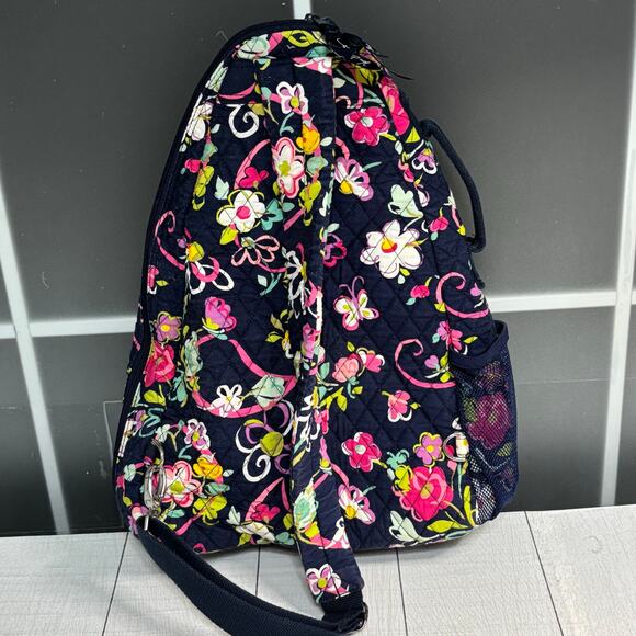 Vera Bradley Sling Tennis/Pickleball Backpack Ribbons Print - Picture 2 of 15